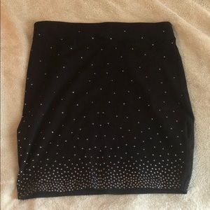 Bedazzled skirt